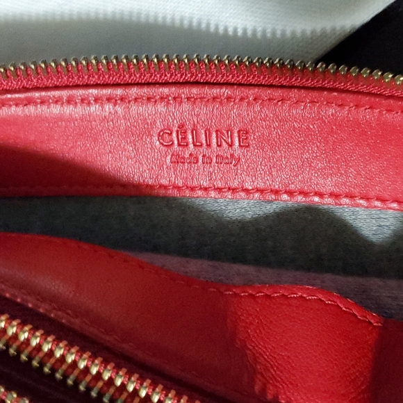 CELINE TRIO LAMB SKIN LEATHER - Picture 9 of 17